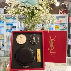 Set Phấn Nước YSL Yves Saint Laurent Beauty Club Mini Cushion 4 Món