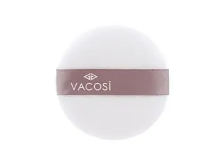 Bông Phấn Tròn Vacosi BP20 Trắng Nhẹ - Phụ Kiện Trang Điểm Dễ Sử Dụng cho Làn Da Mềm Mại, Giúp Tán Phấn Đều  và Tiết Kiệm Chi Phí