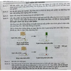 Bộ test nhanh HIV CTK thế hệ thứ 4 phát hiện sớm HIV đầy đủ dụng cụ