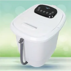 Bồn Ngâm Chân Massage Tự Động SereneLife SLFTSP12S - Thiết Kế Hiện Đại, An Toàn, Ngâm Sâu Đến Bắp Chân, Thư Giãn Toàn Diện