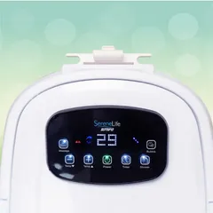 Bồn Ngâm Chân Massage Tự Động SereneLife SLFTSP12S - Thiết Kế Hiện Đại, An Toàn, Ngâm Sâu Đến Bắp Chân, Thư Giãn Toàn Diện