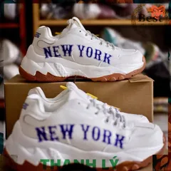 Giày Thể Thao Nữ Boston NewYork - Giày Tăng Chiều Cao Chất Lượng Cao, Phong Cách Thể Thao Hót Hít, Fullbox Chính Hãng