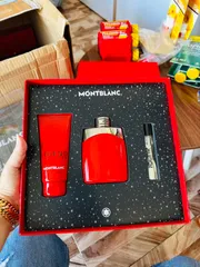 Set Nước Hoa Montblanc Legend Red EDP 100ml + Chai Mini 7.5ml + Kem Dưỡng 75g - Hương Thơm Cuốn Hút, Sang Trọng, Dành Cho Mọi Dịp