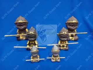 Tượng Tôn Ngộ Không Gốm Mini - Trang Trí Cá Cảnh, Quà Tặng Độc Đáo Cho Người Thân, Yêu Thích Văn Hóa Phương Đông