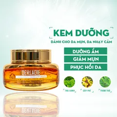 Kem Dưỡng ẩm Derladie Witch Hazel Gel 55ml - Ngừa Mụn, Giảm Thâm, Dưỡng Da Lành Tính Hàn Quốc, Phù Hợp Cho Da Nhạy Cảm