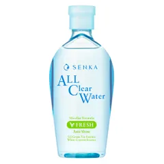 Nước Tẩy Trang Senka All Clear Water Micellar - Làm Sạch Sâu, Giảm Mụn, Dưỡng Ẩm, Cho Da Sáng Mịn - Phù Hợp Mọi Loại Da