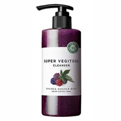 Sữa Rửa Mặt Rau Củ Byvibes Wonder Bath Super Vegitoks 300ml - Chiết Xuất Từ 100% Rau Củ Thiên Nhiên, Dưỡng Ẩm, Làm Sáng Da, Phù Hợp Da Nhạy Cảm