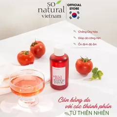 Nước Hoa Hồng So'Natural 250ml - Toner Cấp Ẩm Cho Mọi Làn Da, Dưỡng Da Đều Màu, Sáng Mịn, Phù Hợp Với Da Nhạy Cảm