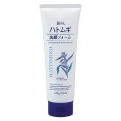 Sữa Rửa Mặt Hatomugi Chiết Xuất Ý Dĩ 170g - Làm Sáng Da, Chống Oxy Hóa, Dành Cho Mọi Loại Da, Ngăn Ngừa Mụn và Lão Hóa