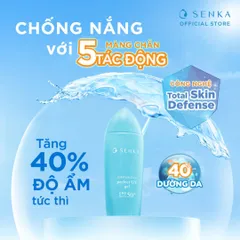 Gel Sữa Chống Nắng Senka Perfect UV Gel SPF50+ PA++++ 80g - Dưỡng ẩm, Bảo vệ da khô khỏi tia UV, không nhờn rít