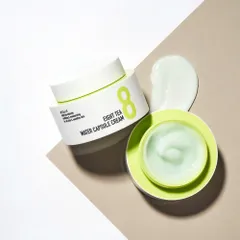 Kem Dưỡng Ẩm B.O.M 8 Chiết Xuất Trà - Eight Tea Water Capsule Cream 50g Cho Da Nhạy Cảm, Cấp Ẩm Nhanh, Giữ Da Mềm Mại