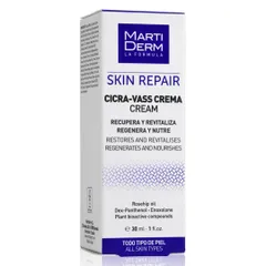 Kem Dưỡng Tái Tạo Da Nhạy Cảm MartiDerm Skin Repair Cicra Vass 30ml - Giúp Làm Dịu, Cung Cấp Dưỡng Ẩm và Củng Cố Hàng Rào Bảo Vệ Da