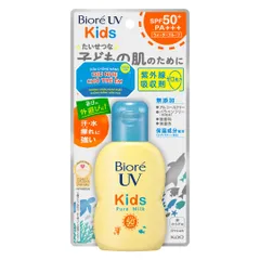 Sữa Chống Nắng Bioré UV Kids Pure Milk SPF50+ PA+++ cho Trẻ Em 70ml - An Toàn, Dịu Nhẹ, Màng Lọc Vật Lý, Không Kích Ứng Da