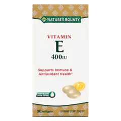Viên Uống Nature's Bounty Vitamin E 400IU 30 Viên