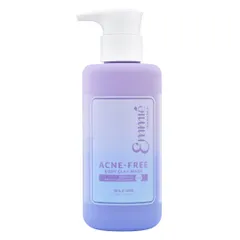 Sữa Tắm Đất Sét Emmié by Happy Skin - Giảm Mụn, 12% Kaolin, Hương Peachy Love hoặc Wild Iris, 250ml