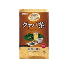 Trà ổi Orihiro Giảm Cân - Hỗ Trợ Tiêu Hóa - Dạng Túi Lọc 60 Gói Nhật Bản Từ 100% Lá Ổi Tự Nhiên