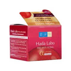 Kem Dưỡng Hada Labo Pro Anti Aging α Lifting Cream 50ml - Chống Nếp Nhăn, Dưỡng Da Săn Chắc và Trẻ Hóa Da