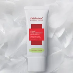 Kem Chống Nắng Cell Fusion C Clear Sunscreen 100 SPF 48/PA+++ - Dành Cho Da Mụn Nhạy Cảm, Kiểm Soát Dầu 50ml