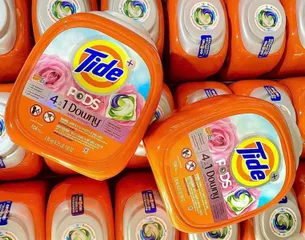 Viên Giặt Kiêm Nước Xả Vải Tide Downy 4In1 104 Viên 2.85Kg
