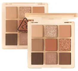 Bảng Phấn Mắt 3CE Multi Eye Color Palette - MY MOVES Butter Cream, 9 Màu Đa Dạng Tạo Kiểu Makeup Quyến Rũ, Phấn Trang Điểm Hàn Quốc