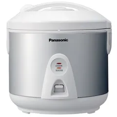 Nồi Cơm Điện Panasonic SR-MEV10LRA 1L Màu Ghi - Nấu Cơm Nhanh, Chống Dính, Phù Hợp Gia Đình Nhỏ - Quà Tặng Thích Hợp