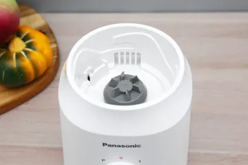 Máy xay sinh tố Panasonic MX-EX1001WRA 450W - Cối 1L, Lưỡi Thép Không Gỉ, Đa Năng Xay Sinh Tố và Rau Củ, An Toàn, Tiện Lợi