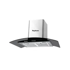 Máy Hút Mùi Kính Cong Nagakawa NAG1853-70CM - Công Suất 200W, Lưu Lượng 1000m³/h, Thích Hợp Mọi Không Gian Bếp Hiện Đại