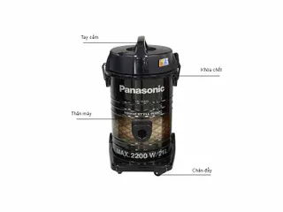 Máy Hút Bụi Công Nghiệp Panasonic MC-YL635 2200W - Thiết Kế Di Động, Bộ Lọc Kháng Khuẩn, Dung Tích 21L, Phù Hợp Với Văn Phòng Và Xưởng Sản Xuất