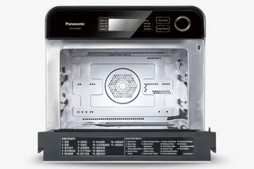 Lò hấp nướng đối lưu Panasonic NU-SC100WYUE 15 lít - Thiết kế hiện đại, chế độ nấu đa dạng, dễ sử dụng và vệ sinh