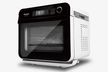 Lò hấp nướng đối lưu Panasonic NU-SC100WYUE 15 lít - Thiết kế hiện đại, chế độ nấu đa dạng, dễ sử dụng và vệ sinh