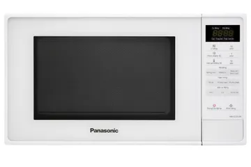 Lò Vi Sóng Panasonic NN-ST25JWYUE 20L - Thiết Kế Trắng Sang Trọng, Đa Chức Năng Hâm, Nấu, Rã Đông, Điều Khiển Điện Tử Tiếng Việt