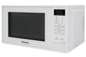 Lò Vi Sóng Panasonic NN-ST25JWYUE 20L - Thiết Kế Trắng Sang Trọng, Đa Chức Năng Hâm, Nấu, Rã Đông, Điều Khiển Điện Tử Tiếng Việt