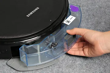 Robot Hút Bụi Lau Nhà Samsung VR05R5050WK/SV 55W - Thiết Kế Gọn Nhẹ, Công Suất 4200 Pa, Điều Khiển Qua Ứng Dụng Thông Minh