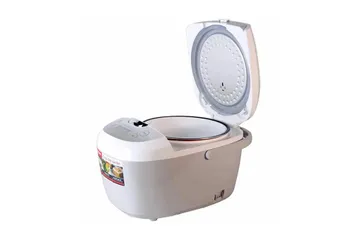 Nồi cơm điện tử Sharp KS-COM186EV-GL 1.8 lít - Lòng chống dính, thiết kế sang trọng, cảm biến nhiệt độ, nấu cơm ngon cho 4-6 người.