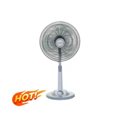 Quạt đứng Sharp PJ-L40RV-LG 50W - Quạt lửng 40cm điều chỉnh chiều cao, 3 tốc độ gió, điều khiển từ xa tiện lợi, thiết kế sang trọng