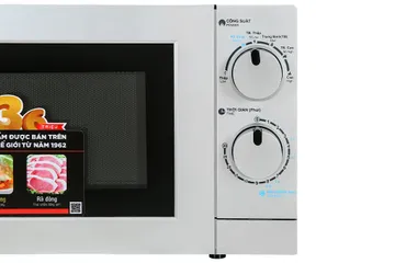 Lò Vi Sóng Sharp R-209VN-SK 20L - Thiết Kế Nút Vặn, Công Suất 700W, Dễ Sử Dụng - Lò Nấu Nhanh Tiện Lợi Cho Gia Đình