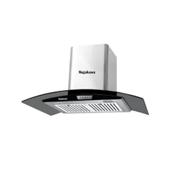 Máy Hút Mùi Nagakawa NAG1857 - Máy Hút Mùi Kính Cong 70CM Công Suất 200W, Lưu Lượng 1000m³/h, Bảo Vệ Không Khí Sạch, Đẹp, Hiện Đại