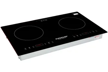 Bếp từ đôi Sunhouse SHB9101 - Bếp từ hiện đại lắp âm, bảng điều khiển cảm ứng, mặt kính ceramic bền đẹp, hẹn giờ tiện lợi