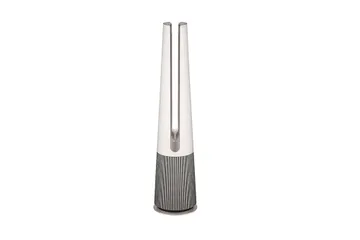Máy Lọc Không Khí LG PuriCare AeroTower Màu Be - Công Nghệ UVnano, Lọc Bụi PM0.3 Hiệu Quả Trong Phạm Vi Dưới 76m²