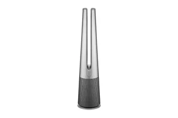 Máy Lọc Không Khí LG PuriCare AeroTower Màu Bạc - Công Nghệ UVnano, True HEPA, Phạm Vi Lọc 76m², Tiện Ích Thông Minh, Chính Hãng