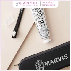Kem Đánh Răng Marvis Whitening Mint 85ml - Làm Trắng Răng, Thơm Mát