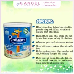 Sữa Pediasure Mỹ Grow & Gain 400g Hương Vani