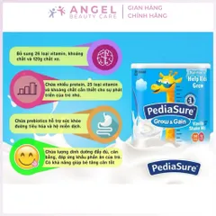 Sữa Pediasure Mỹ Grow & Gain 400g Hương Vani