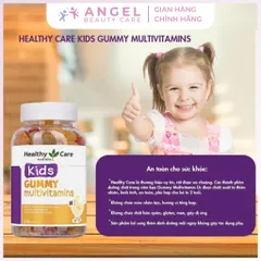 Kẹo dẻo bổ sung vitamin tổng hợp Healthy Care Kids Gummy Multivitamins, 250 Viên