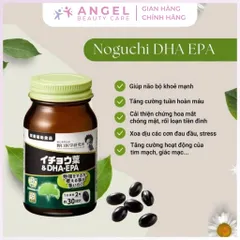 Viên uống bổ não DHA & EPA Ginkgo Noguchi Nhật Bản - Hộp 60 viên