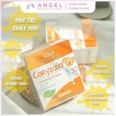 Muối Vi Lượng Coryzalia Boiron & Coldcalm Tăng Cường Sức Đề Kháng Cho Bé