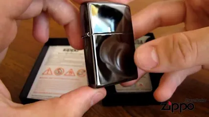 Ảnh đánh giá Zippo Ebony 24756 Đen Gỗ Mun - Bật Lửa Cao Cấp Classic với Thiết Kế Đơn Giản, Sang Trọng và Bóng Láng, Hàng Chính Hãng USA