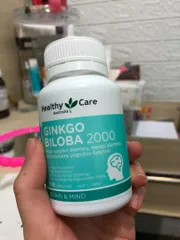 Ảnh đánh giá (Hàng Chính Hãng- Đủ VAT) Viên uống Ginkgo Biloba Healthy Care 2000mg Úc - Hỗ trợ tuần hoàn não, cải thiện trí nhớ và khả năng tập trung, bảo vệ sức khỏe toàn diện