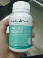 Ảnh đánh giá (Hàng Chính Hãng- Đủ VAT) Viên uống Ginkgo Biloba Healthy Care 2000mg Úc - Hỗ trợ tuần hoàn não, cải thiện trí nhớ và khả năng tập trung, bảo vệ sức khỏe toàn diện