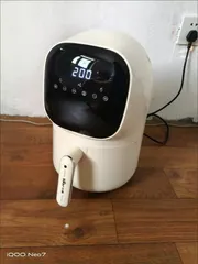 Ảnh đánh giá Nồi Chiên Không Dầu 3.6L Bear QZG-E12K5 - Công Suất 1200W, Bảng Điều Khiển Cảm Ứng, Chiến Thức Ăn Không Dầu Lành Mạnh